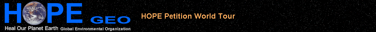 HOPE Petition World Tour